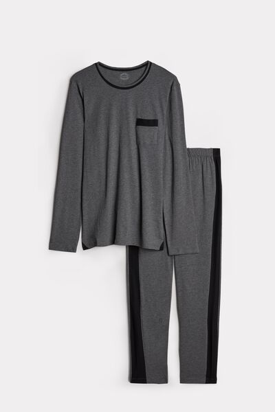 Long Basic Supima® Cotton Pyjamas