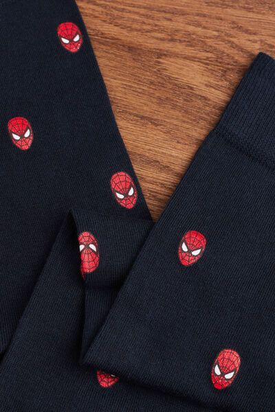 Calze Corte Marvel Spider-Man in Soft Cotton