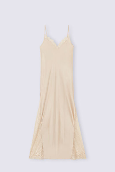 Living in Luxe Long Silk Slip