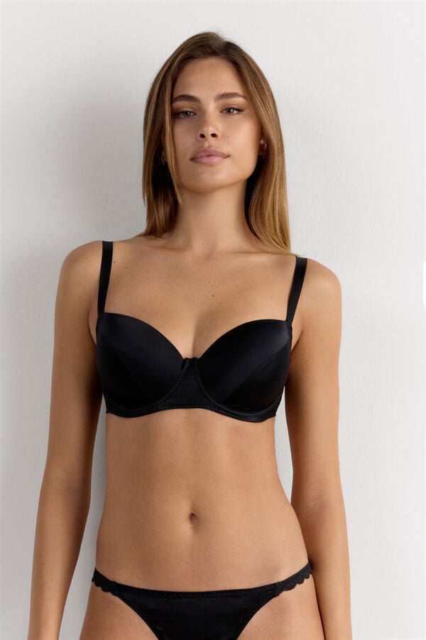 Sofia Silk Balconette Bra