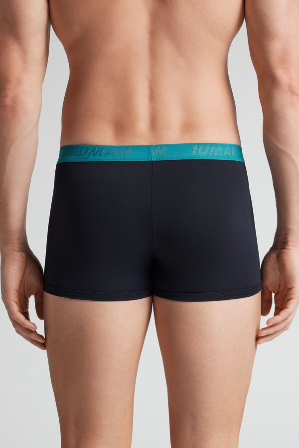 Boxershorts aus Mikrofaser mit Logo