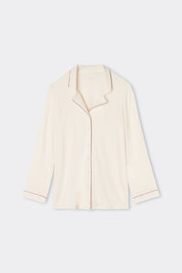 Chaqueta de Manga Larga de Micromodal