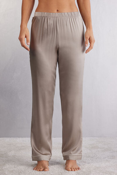 Pantaloni Lungi din Mătase