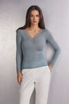 Modal Cashmere Ultralight Long Lace Shirt
