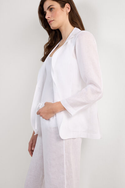 Giacca in Tela di Lino The Pure Linen