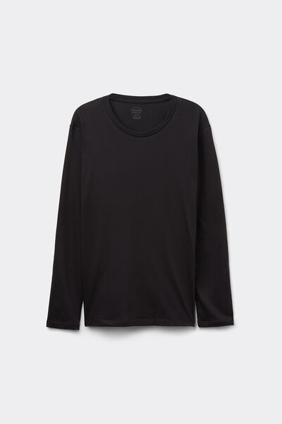 Oversized Long-Sleeved Superior Cotton Top