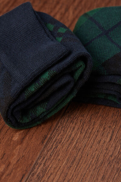 Long Patterned Soft Cotton Socks