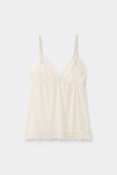 Self Love Microfibre and Lace Top