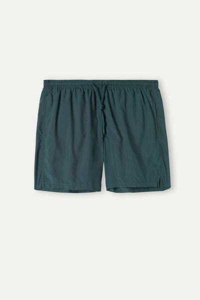 Badpak Zwemboxer met Effen Kleur
