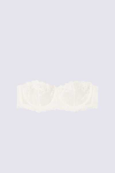 Pretty Flowers Bandeau Bra