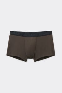 Boxer in Microfibra con Logo