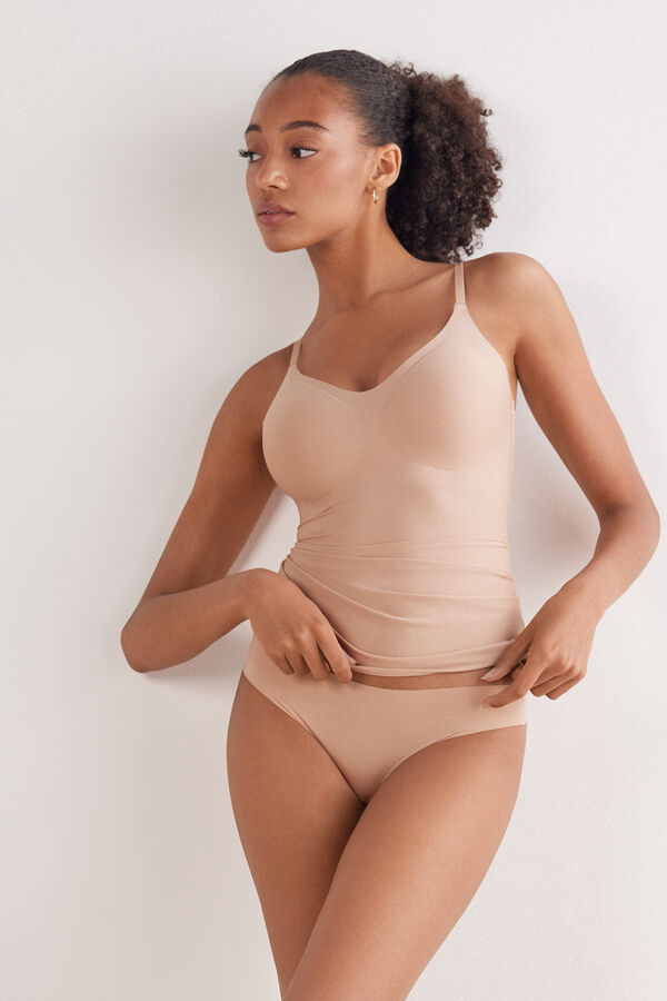 Eri Microfibre Top with Bra