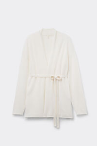 100% Cashmere Belted Cardigan