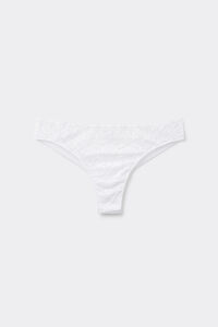 Tanga en Dentelle et Microfibre