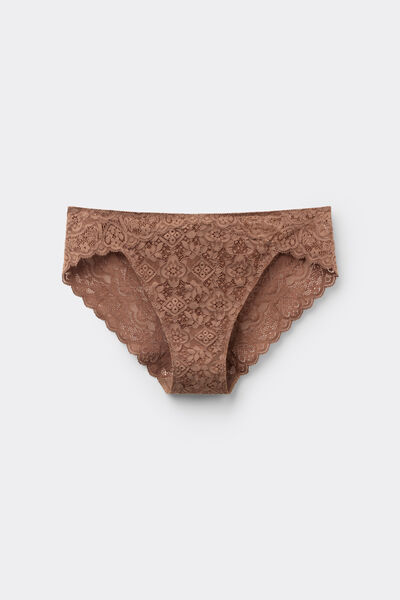 Low-Rise Lace Knickers