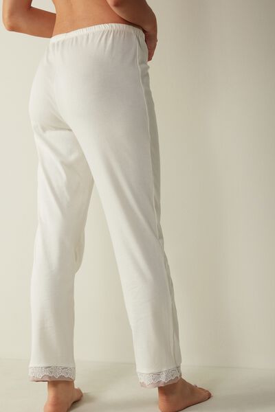 Lange Hose aus Supima®-Baumwolle Feeling Romantic