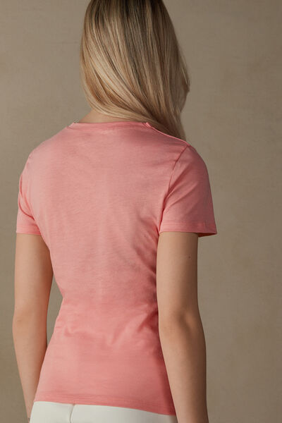 Kurzarm-T-Shirt aus Supima® Baumwolle Ultrafresh