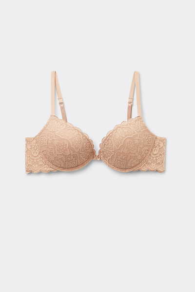 Soutien Super Push-Up Simona em Renda