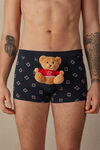 Teddy Bear I Love You Boxers in Stretch Supima® Cotton