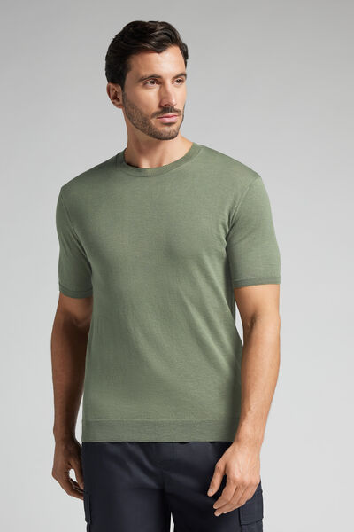 Slub Cotton Jersey T-Shirt