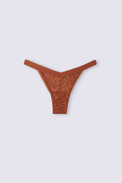 Brasiliana Stile Anni '80 Go Animalier