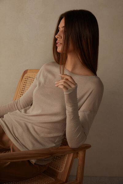 Invisible Supima® Long-Sleeved Top