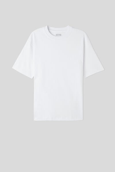 Oversize-T-Shirt aus Interlock-Baumwolle