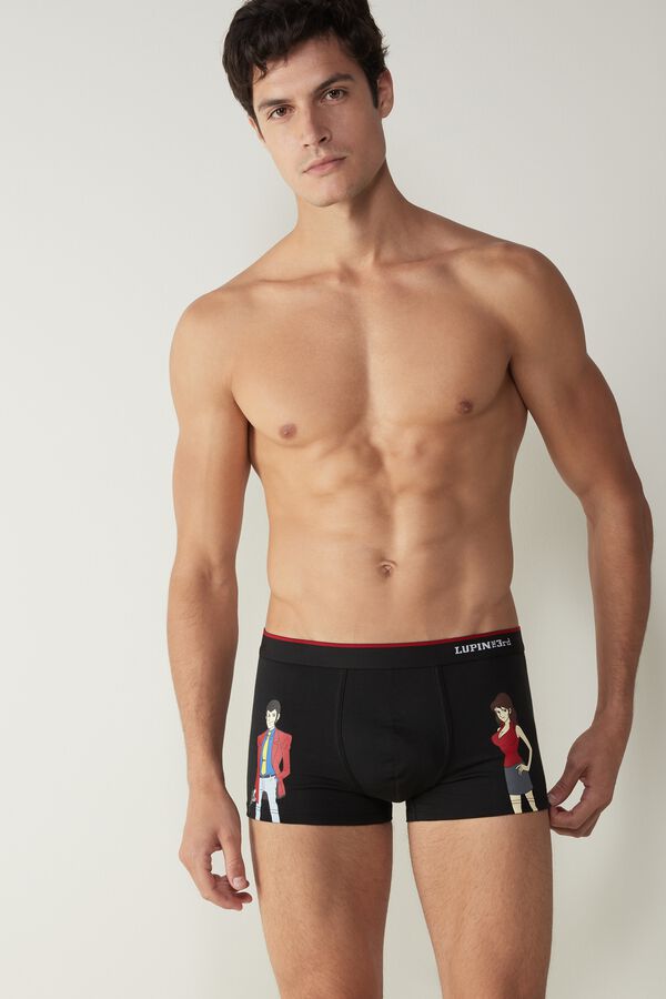 Lupin III Print Boxers in Stretch Supima® Cotton