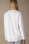 Bluzka z długim rękawem z bawełny Supima® Boyfriend's Shirt