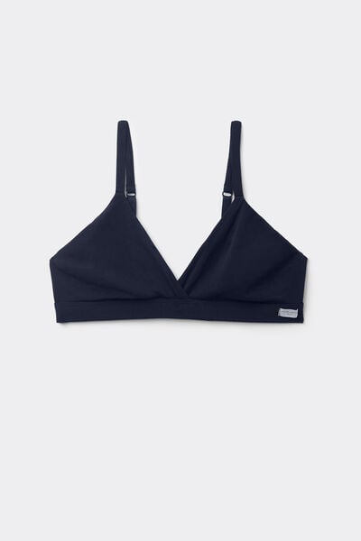 Emma Natural Cotton Triangle Bra