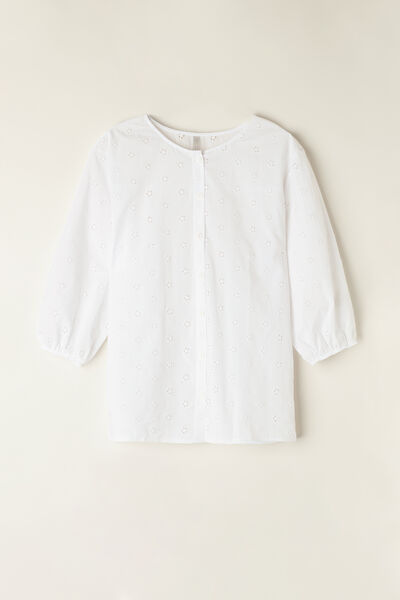 Morning Feelings Shirt in Plain Weave Cotton