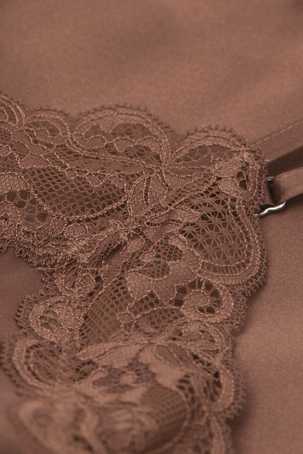 Lace and Silk Top