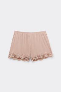 Your Every Wear レース リブ ショートパンツ
