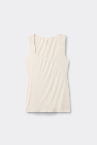 Fresh Bamboo Vest Top with Wide Straps