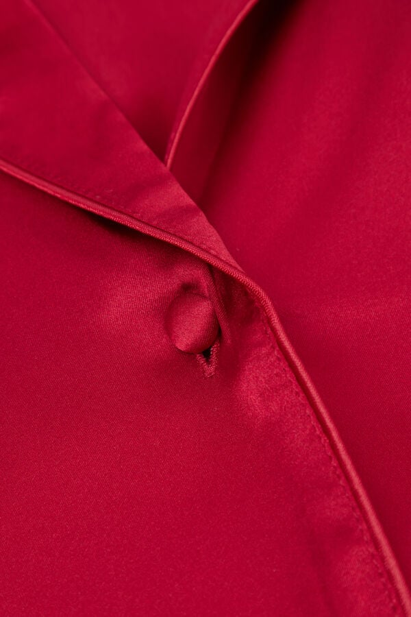 Veste Coupe Homme en Satin de Soie