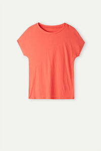 Camiseta de Manga Corta y Cuello Redondo de Algodón Supima® Ultrafresco