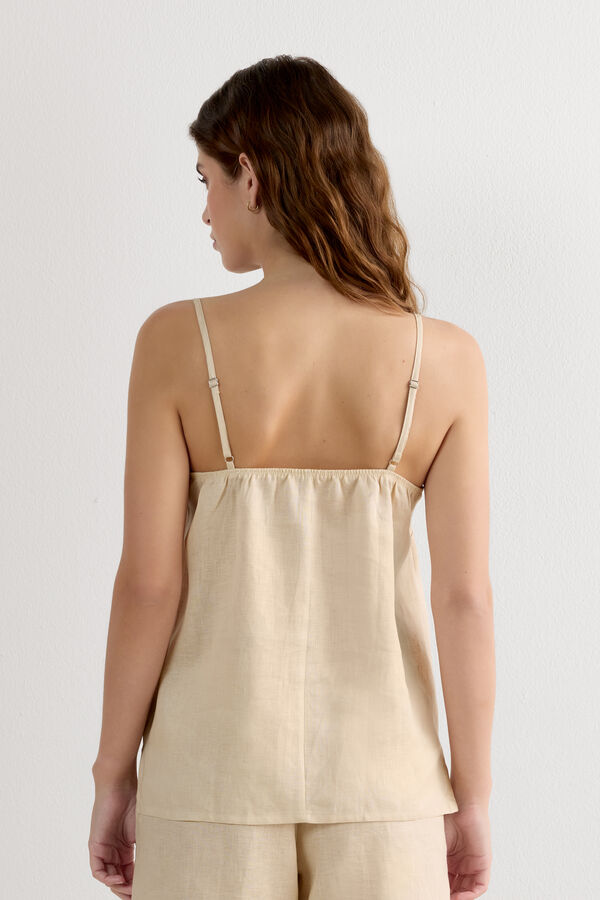 The Pure Linen Top Fabric