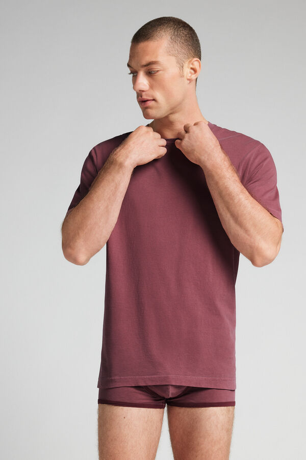 T-shirt en Coton Washed Collection