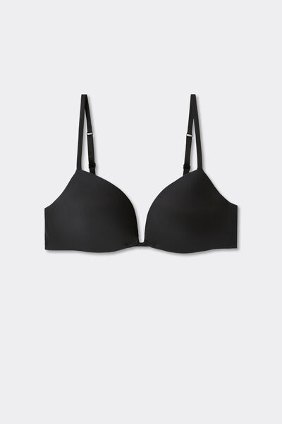 Push-Up Merevítő Nélküli Melltartó Silvia Ultralight Mikroszálas Anyagból