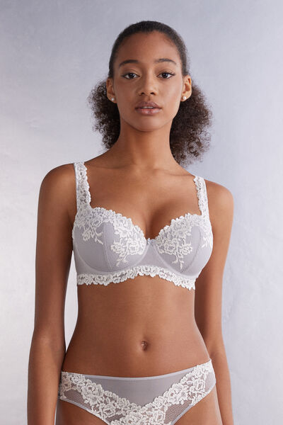 Soutien-gorge balconnet SOFIA PRETTY FLOWERS