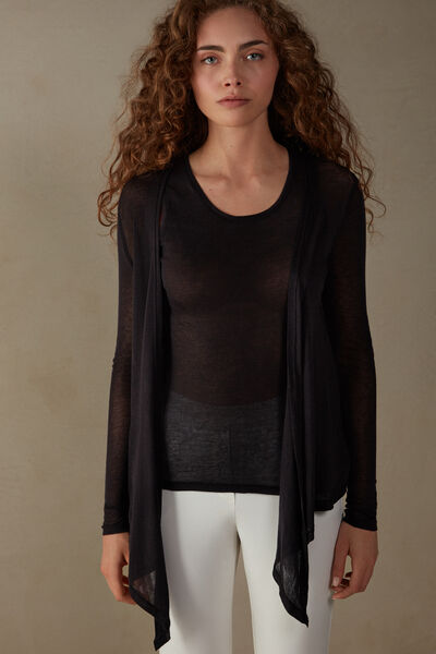 Invisible Supima® Cardigan