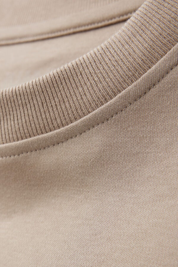 Interlock Cotton Oversize T-shirt