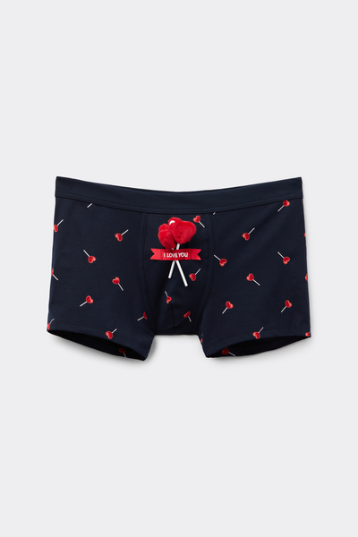 Boxer Cotone Superior Peluche Lollipop Cuori