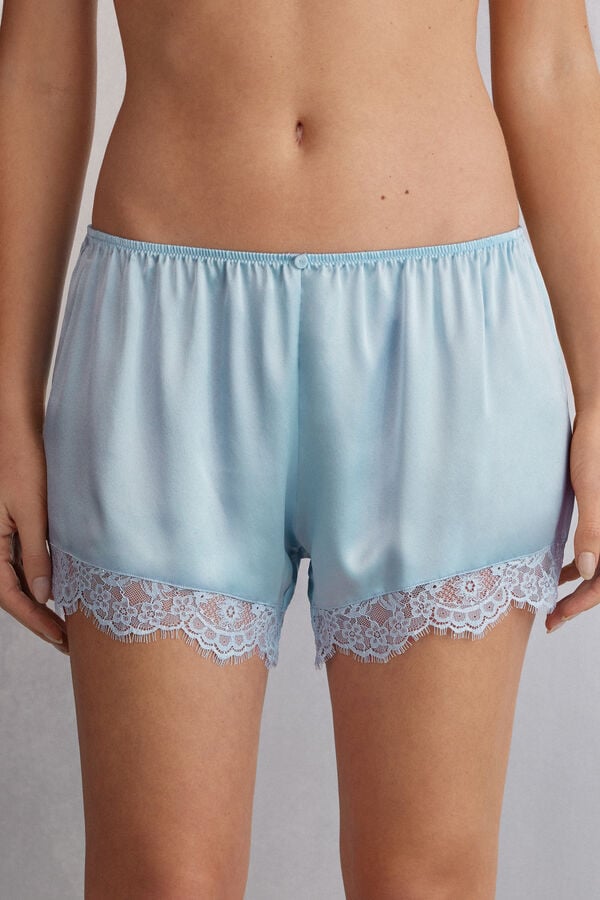 The Most Romantic Season Silk Shorts