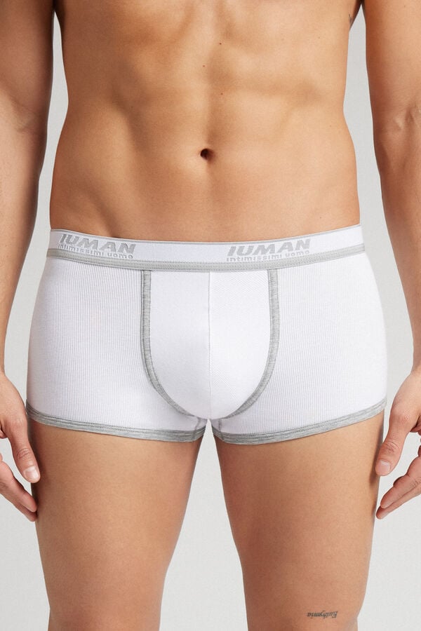 Ribbed Superior Cotton Boxers
