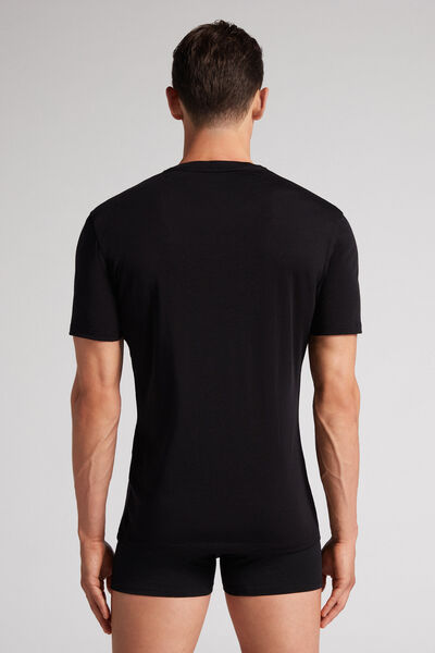Stretch Merino Wool Short-Sleeve T-Shirt