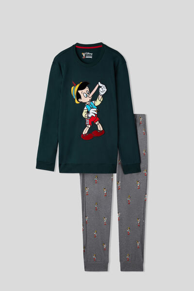 ©Disney Pinocchio Cotton Full-Length Pyjamas