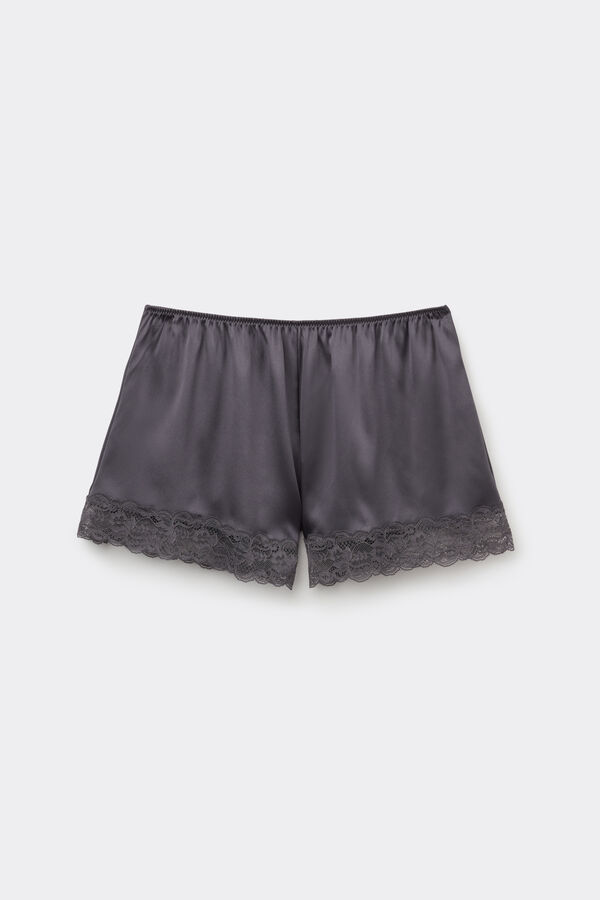 Pantaloncino in Seta con Pizzo