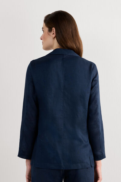 Giacca in Tela di Lino The Pure Linen
