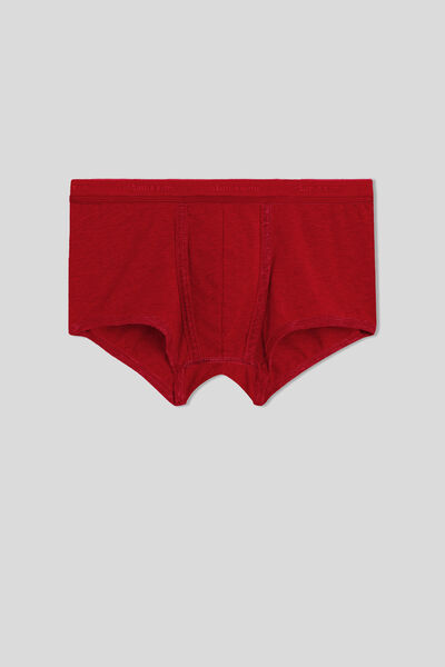 Stretch Supima® Cotton Boxer Shorts with Logo Detail